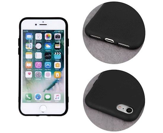 Mocco Silicone Back Case Силиконовый чехол для Samsung Galaxy S21 Черный