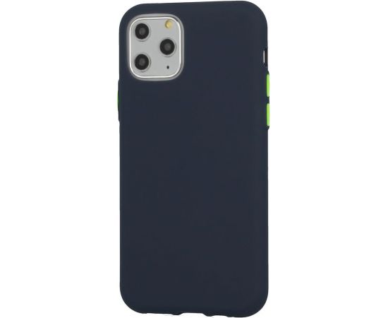 Mocco Soft Cream Silicone Back Case Силиконовый чехол для Samsung Galaxy S21 Ultra Тёмно Cиний