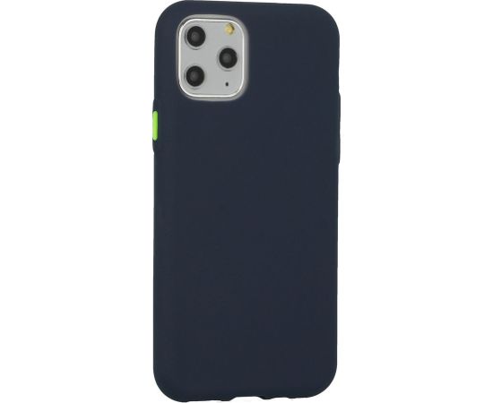 Mocco Soft Cream Silicone Back Case Силиконовый чехол для Samsung Galaxy S21 Ultra Тёмно Cиний