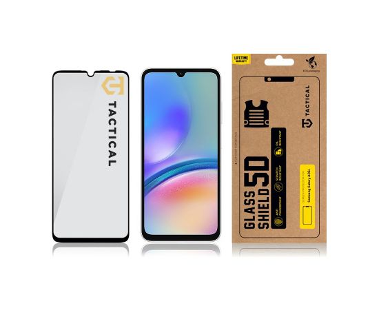 Tactical Glass Shield 5D for Samsung Galaxy A05|A05s Black
