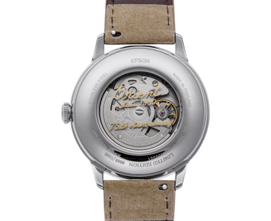 Watch Orient Classic Bambino 2nd Generation Version9 Sun & Moon Automatic RA-AK0808S30B Limited Edition 9500pcs Rokas pulksteņi 