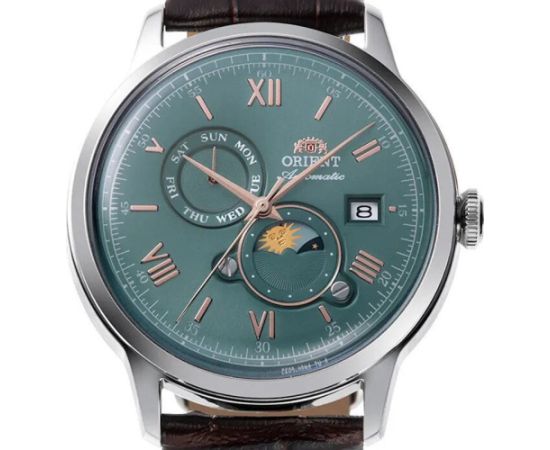 Orient Classic Bambino 2nd Generation Version9 Sun & Moon Automatic RA-AK0805E30B