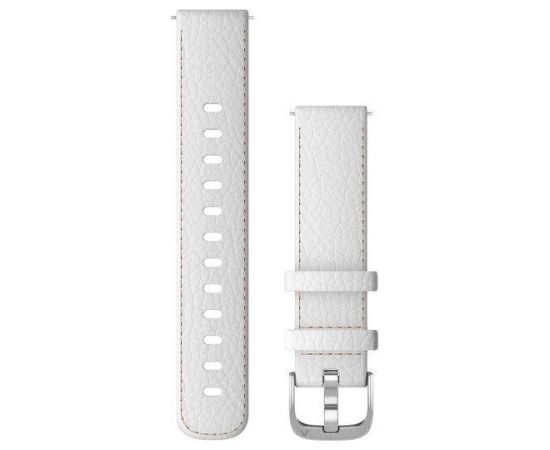 Garmin QuickFit 18мм Pемешок для часов, Белая кожа
