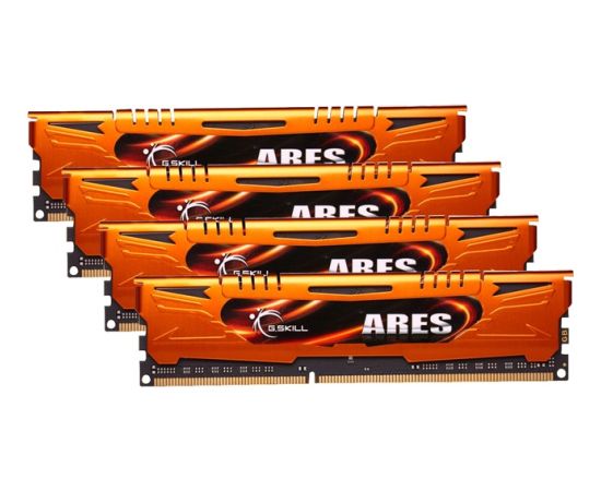 G.Skill DDR3 32GB 1600-10 Ares LowProfile Quad