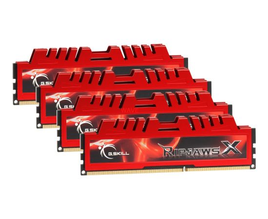 G.Skill DDR3 32GB 1600-10 RipjawsX Quad