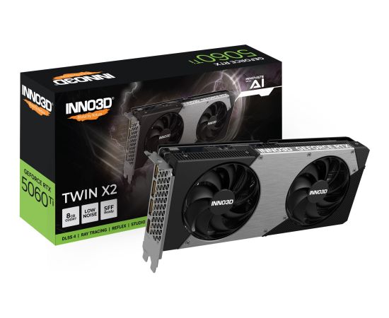 INNO3D GeForce RTX 5060 Ti TWIN X2 NVIDIA 8 GB GDDR7