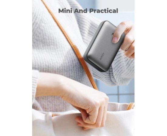 AUKEY PB-Y57 Spark Mini 20000 Compact Fast Charging Power Bank Available In Grey And White