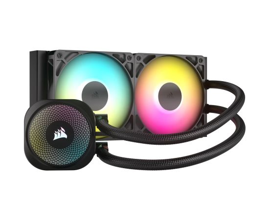 Corsair Nautilus 240 RS ARGB Liquid Processor All-in-one liquid cooler Black 1 pc(s)