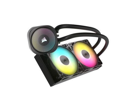 Corsair Nautilus 240 RS ARGB Liquid Processor All-in-one liquid cooler Black 1 pc(s)