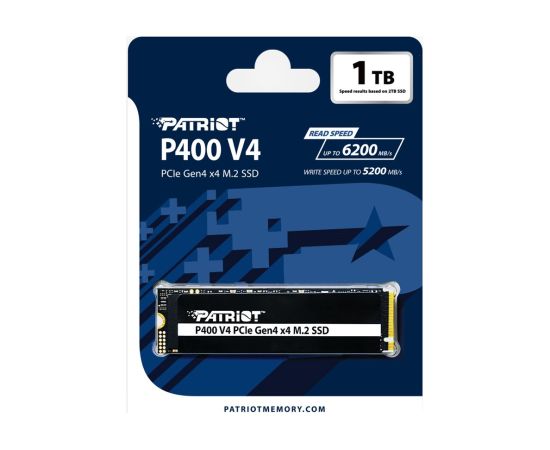 SSD Patriot Viper P400 V4 M.2 PCI-Ex4 NVMe 1TB 6GB/s