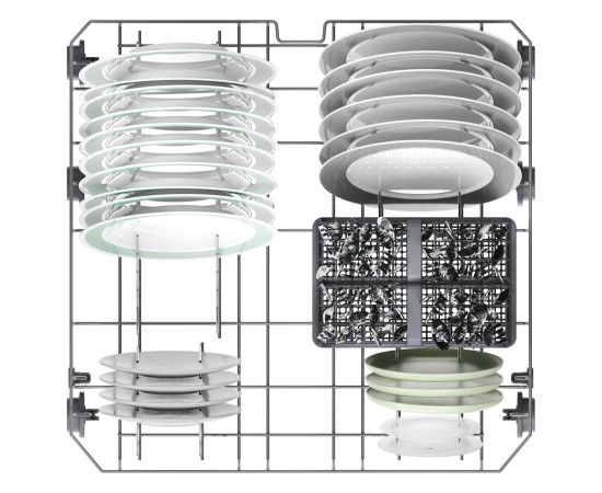 Candy CIP 3E7L0W Fully built-in 13 place settings E