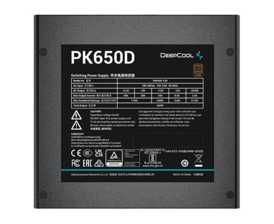 Zasilacz Deepcool PK650D 650W Bronze