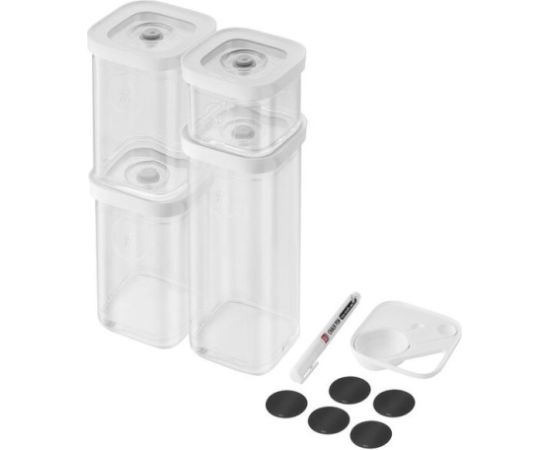 ZWILLING 1025971 Rectangular Container 2.445 L Transparent, White 6 pc(s)