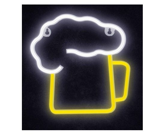 Manta SNL34YET Style Neon Lights Beer yellow/white