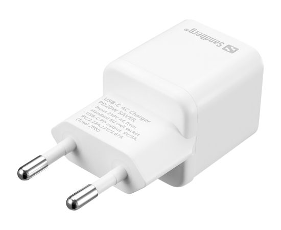 Sandberg 341-42 USB-C AC Charger PD20W SAVER