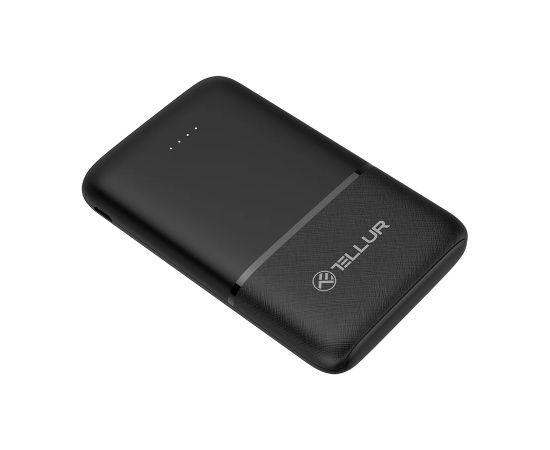 Tellur 5000mAh power bank 2xUSB+USB-C+MicroUSB black