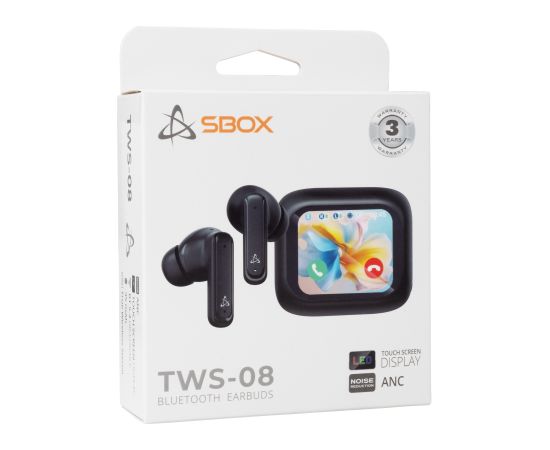 Sbox EB-TWS08-B Touch Screen Display Black
