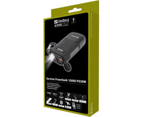 Sandberg 421-11 Survivor Powerbank 10000 PD30W