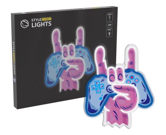 Manta SNL109MT Style Neon Lights Hand With Gamepad