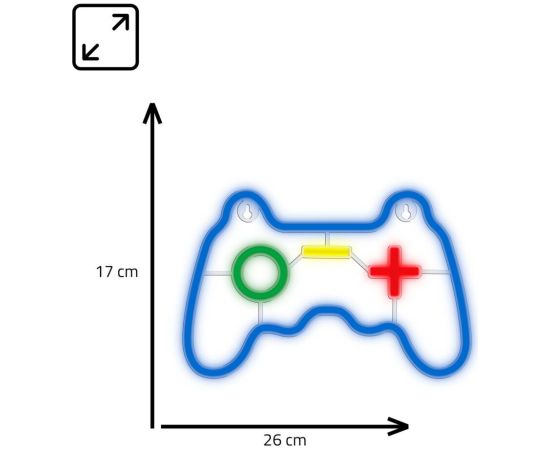 Manta SNL55MT Style Neon Lights Gamepad