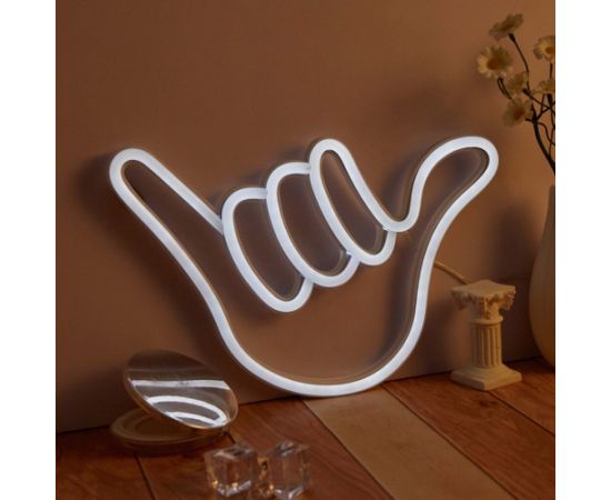 Manta SNL77WH Style Neon Lights Hand white