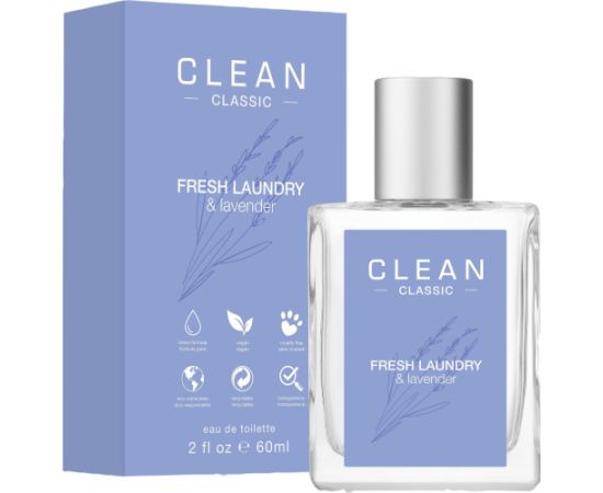 Clean CLEAN Fresh Laundry & Lavender, EDT 60 ml