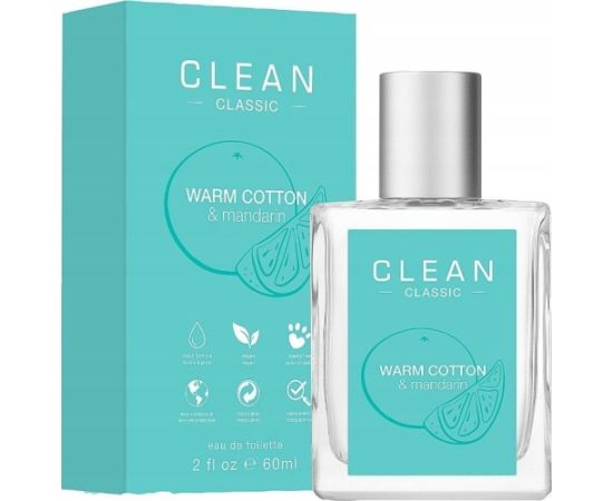 Clean CLEAN EDT Warm Cotten & Mandarin 60mL 2023