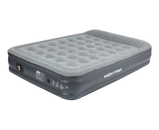 HIGH PEAK piepūšamā gulta Smooth Comfort Double ar elektrisko pumpi (40051)