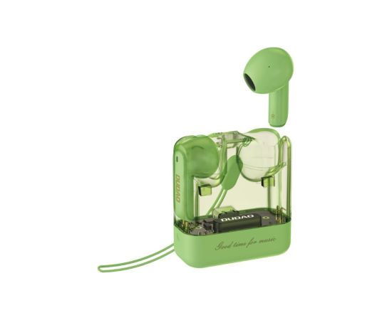 Dudao   Dudao U18Pro Bluetooth 5.3 TWS wireless headphones - green