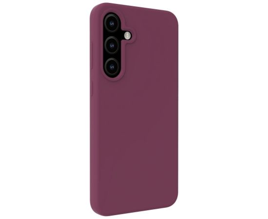 Evelatus Samsung  Galaxy S25 Plus Premium Magnetic Soft Touch Silicone Case Maroon