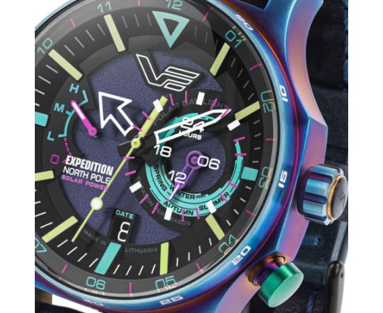 Vostok Europe Expedition North Pole-1 Solar Power VS57-595D737Le-Sil(Luminous)
