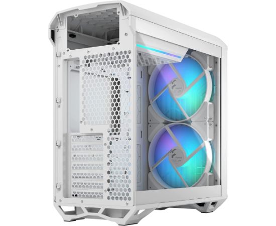 Fractal Design Compact RGB White TG Clear Tempered Glass
