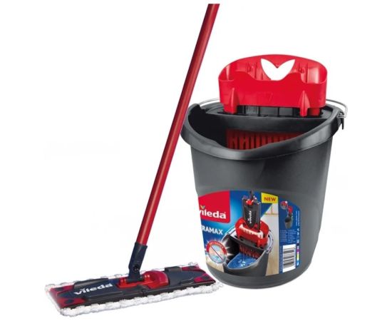 Mop i wiaderko Vileda Ultramax BOX + książka dla dzieci „Psikus złotej rybki”