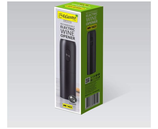 Korkociąg do wina elektryczny USB MAESTRO MR-1622