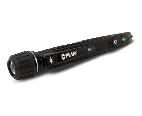 Powerneed FLIR VP52-2 Tester di tensione senza contatto CAT IV 1000 V LED, Vibrazione, Acustico Pocket Black