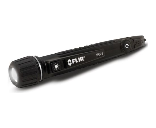 Powerneed FLIR VP52-2 Tester di tensione senza contatto CAT IV 1000 V LED, Vibrazione, Acustico Pocket Black