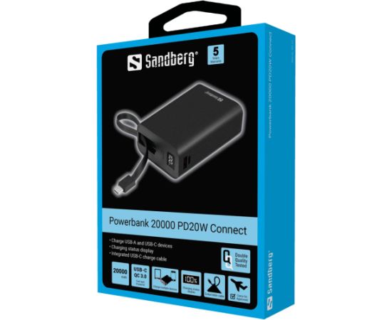 Sandberg 421-12 Powerbank 20000 PD20W Connect