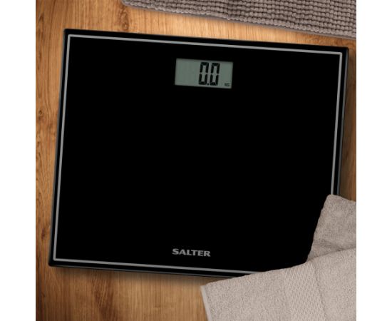 Salter 9207 BCFEU12  Compact Electronic Bathroom Scale - Black