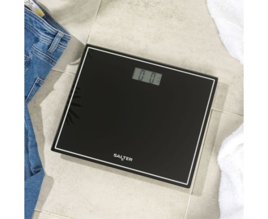 Salter 9207 BCFEU12  Compact Electronic Bathroom Scale - Black