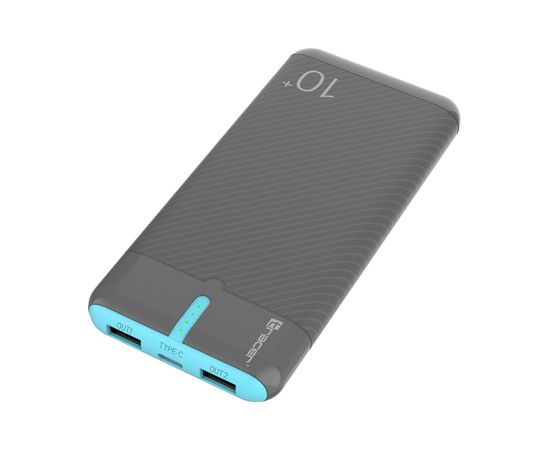 Tracer 47514 EnerGo 10000mAh Power Bank gray/blue