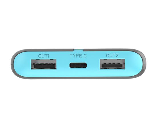 Tracer 47514 EnerGo 10000mAh Power Bank gray/blue
