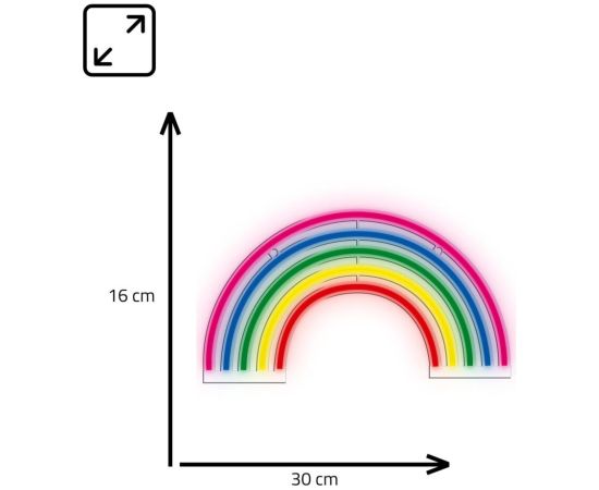 Manta SNL33MTT Style Neon Rainbow