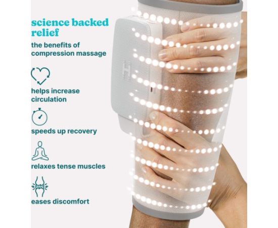 Homedics SR-CMXCE10HBND  Modulair Compression System Calf Wrap + Controller