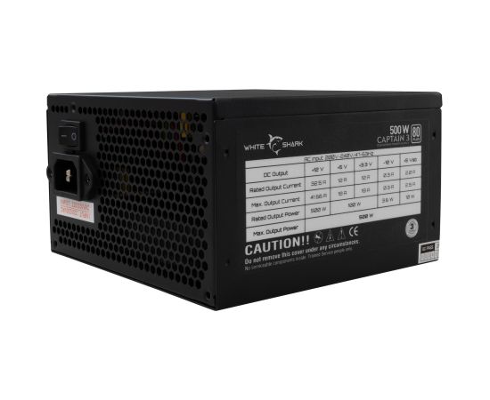 White Shark GPSU-W500F Captain 3  500W 80+ RGB