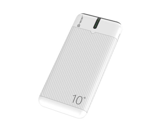 Tracer 47515 EnerGo 10000mAh Power Bank white/black