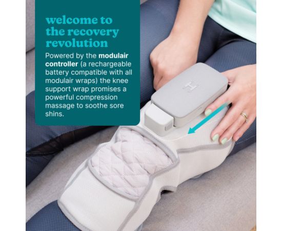 Homedics SR-CMXK10HBND Modulair Compression System Knee Wrap + Controller