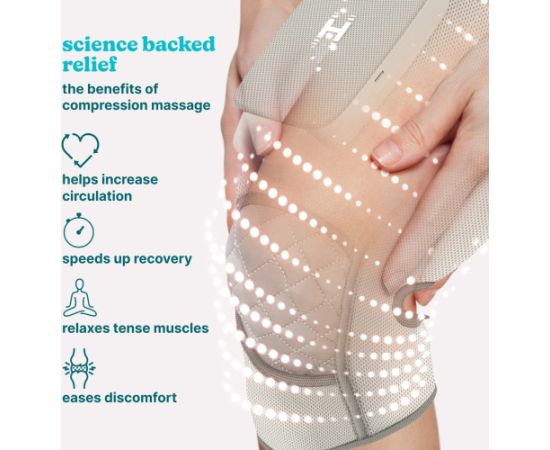 Homedics SR-CMXK10HBND Modulair Compression System Knee Wrap + Controller