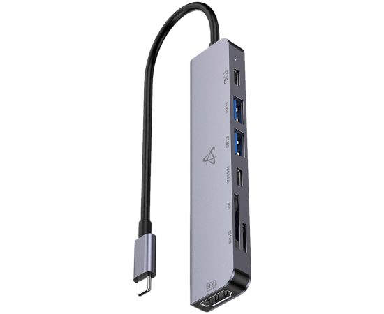 Sbox H-999 7in1 USB-C HUB