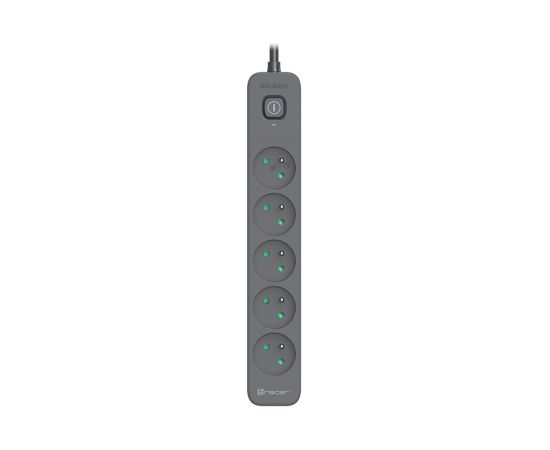 Tracer 47429 Zebra mobile ready 1.5m (5 outlets + 2USB 2,1A)