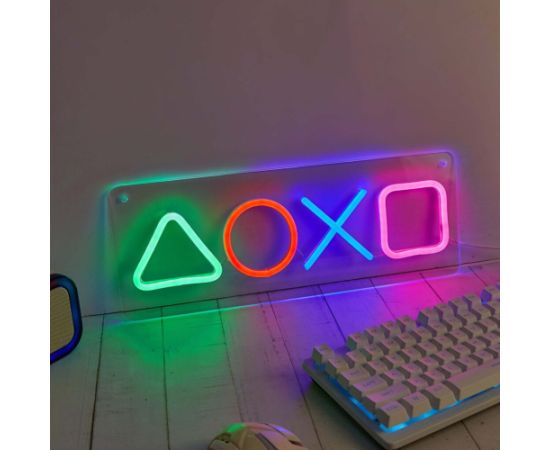 Manta SNL111MT Style Neon Lights Gaming Symbols